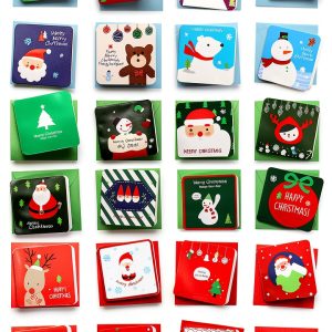 Mini Christmas Cards Rayker 100% Recycled-0