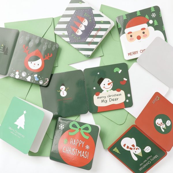 Mini Christmas Cards Rayker 100% Recycled-1