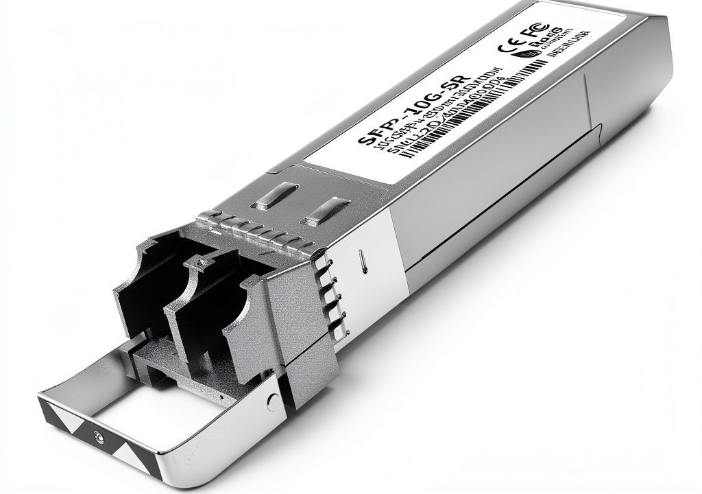 Installing 10G SFP+ Transceiver FTTPVIPS LC MultiMode Network on a server rack