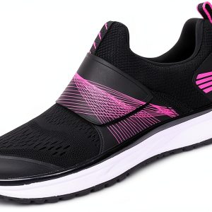 Women's Cycling Shoes Black Green-0