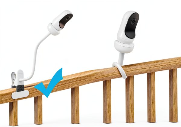 Baby Monitor Camera Mount AOZTSUN Adjustable Clamp-2