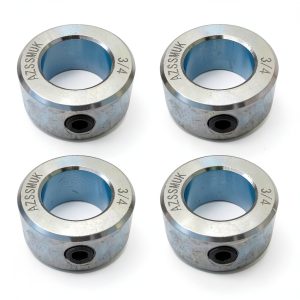 Zinc Plated Set Screw Shaft Collars DAEO 3/4" for Lawn Tractor-0