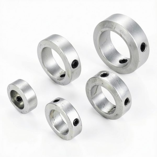 KuaKee Aluminum Alloy 4-Pack Clamp-On Shaft Collar 8mm Bore 14mm OD-1