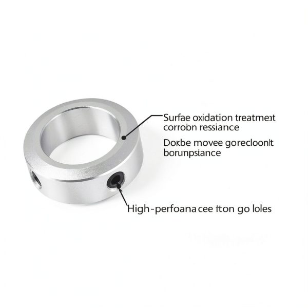 KuaKee Aluminum Alloy 4-Pack Clamp-On Shaft Collar 8mm Bore 14mm OD-3